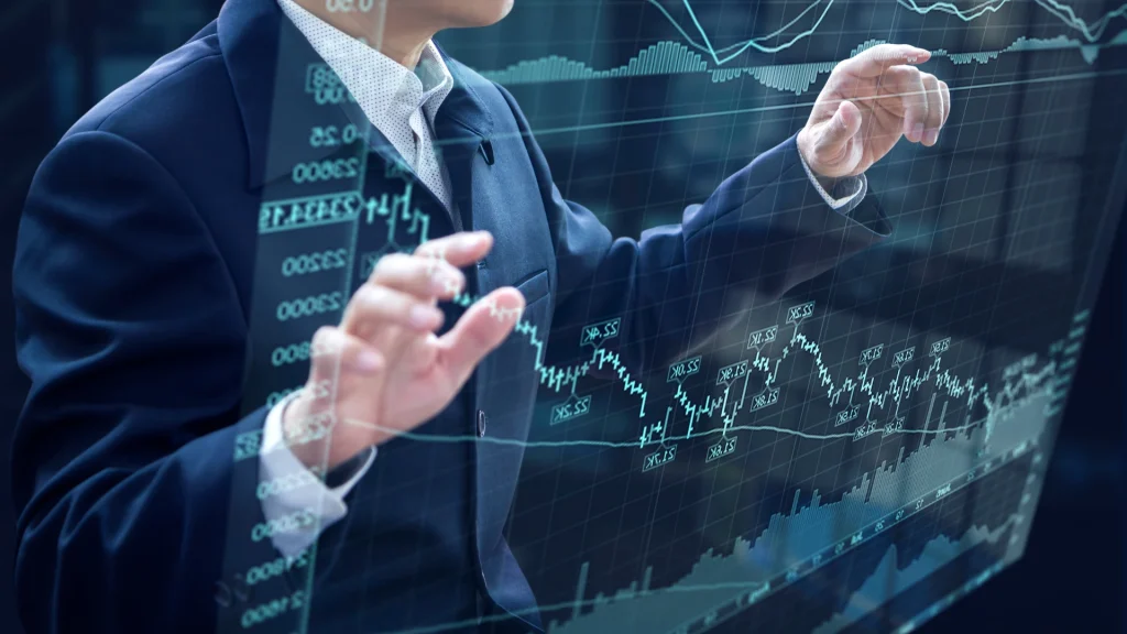 Chart comparing business scaling and exit strategies