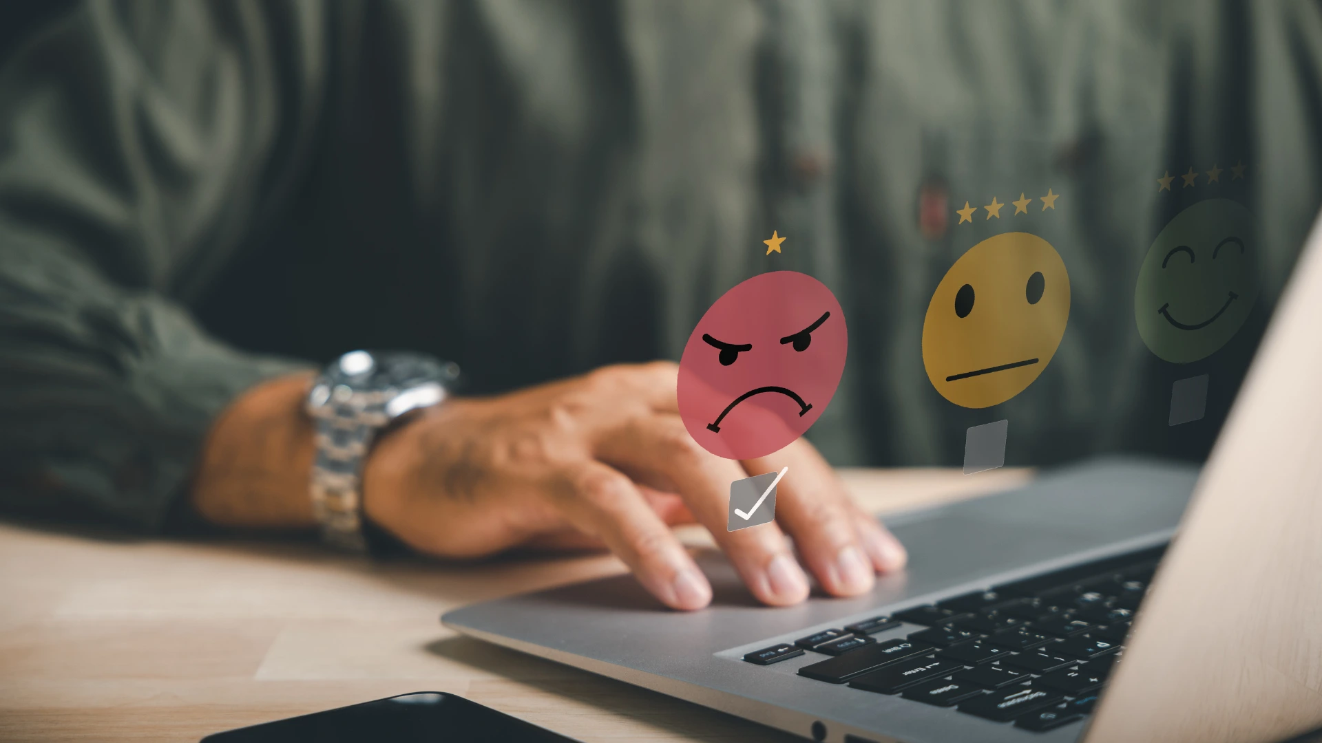 loyal customer that marked sad on a product