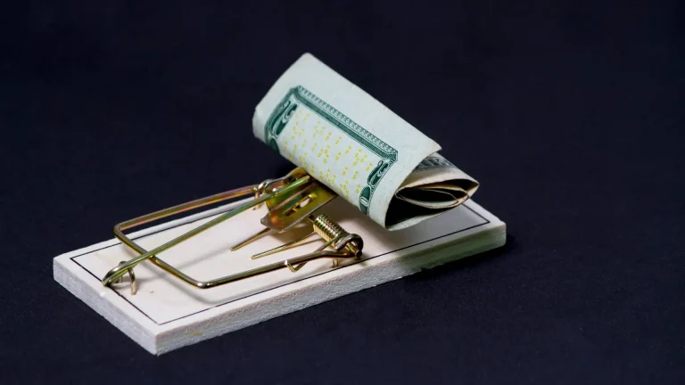 Hidden value on mouse trap