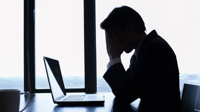 identity crisis affecting business mindset of a man